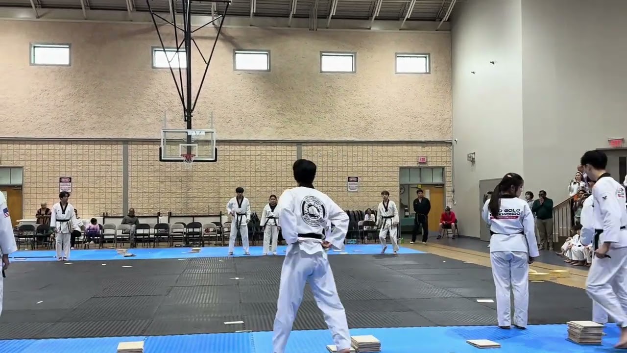 Two gold taekwondo demo @twogoldtkd 