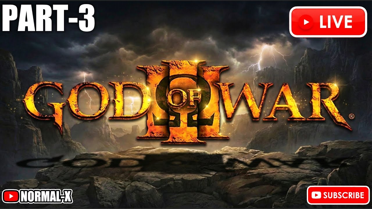 🔥 GOD OF WAR 3  LIVE 🔴 Kratos’ Rage Unleashed |  Brutal Action!🔥[PART-3] [no commentary]