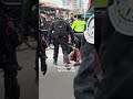 Canadian police attack propalestine demonstrators at toronto protest