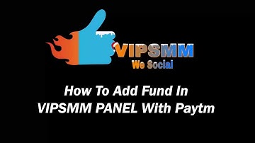 How To Add Fund in VIP SMM PANEL