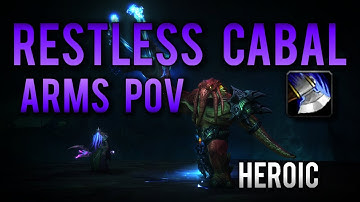 Heroic Restless Cabal Arms Warrior POV