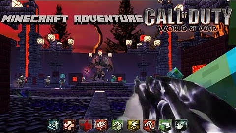 Minecraft Adventure World at War CUSTOM ZOMBIES