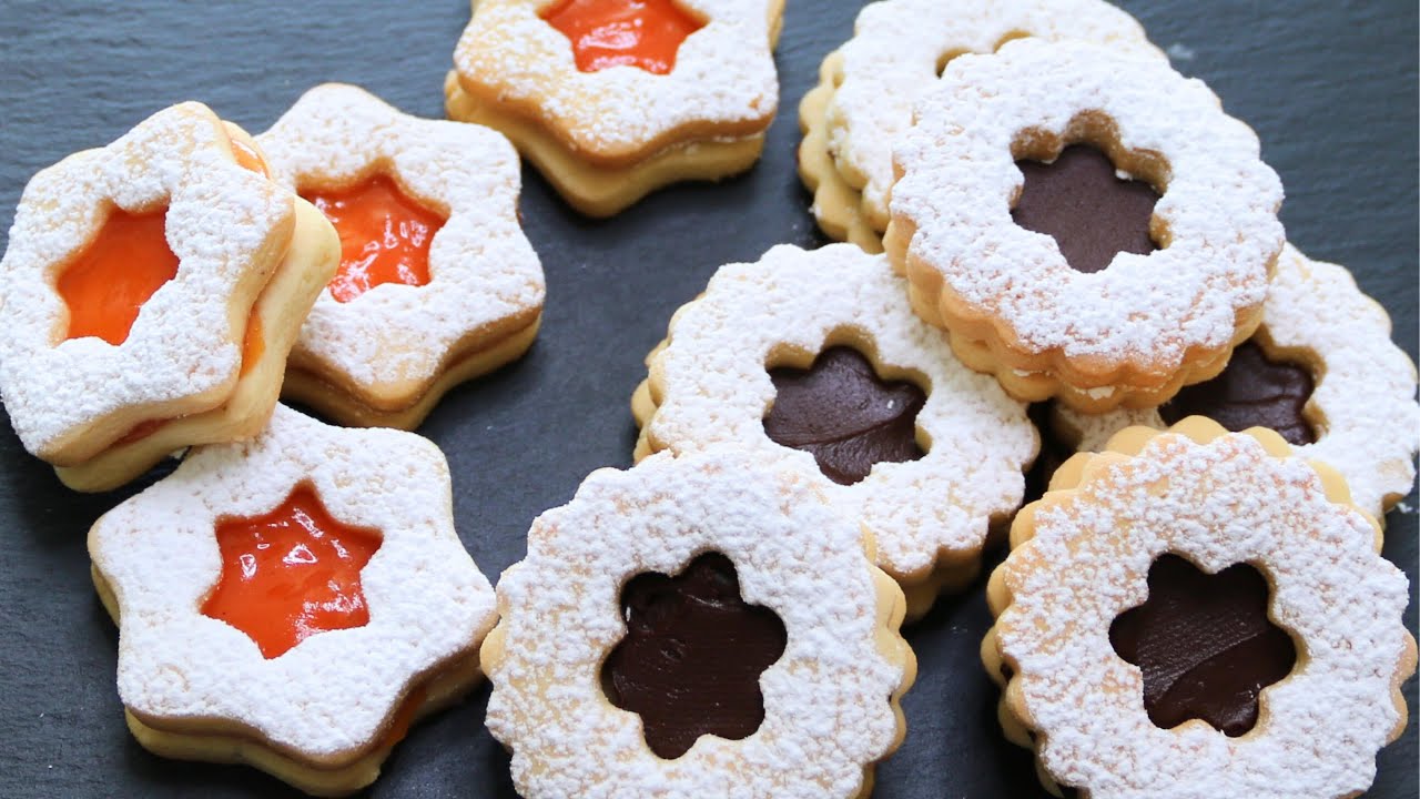 Soft & Buttery Linzer Cookies   Classic German Christmas Recipe