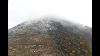 伊吹山で初冠雪　近畿各地で今季最低気温を記録