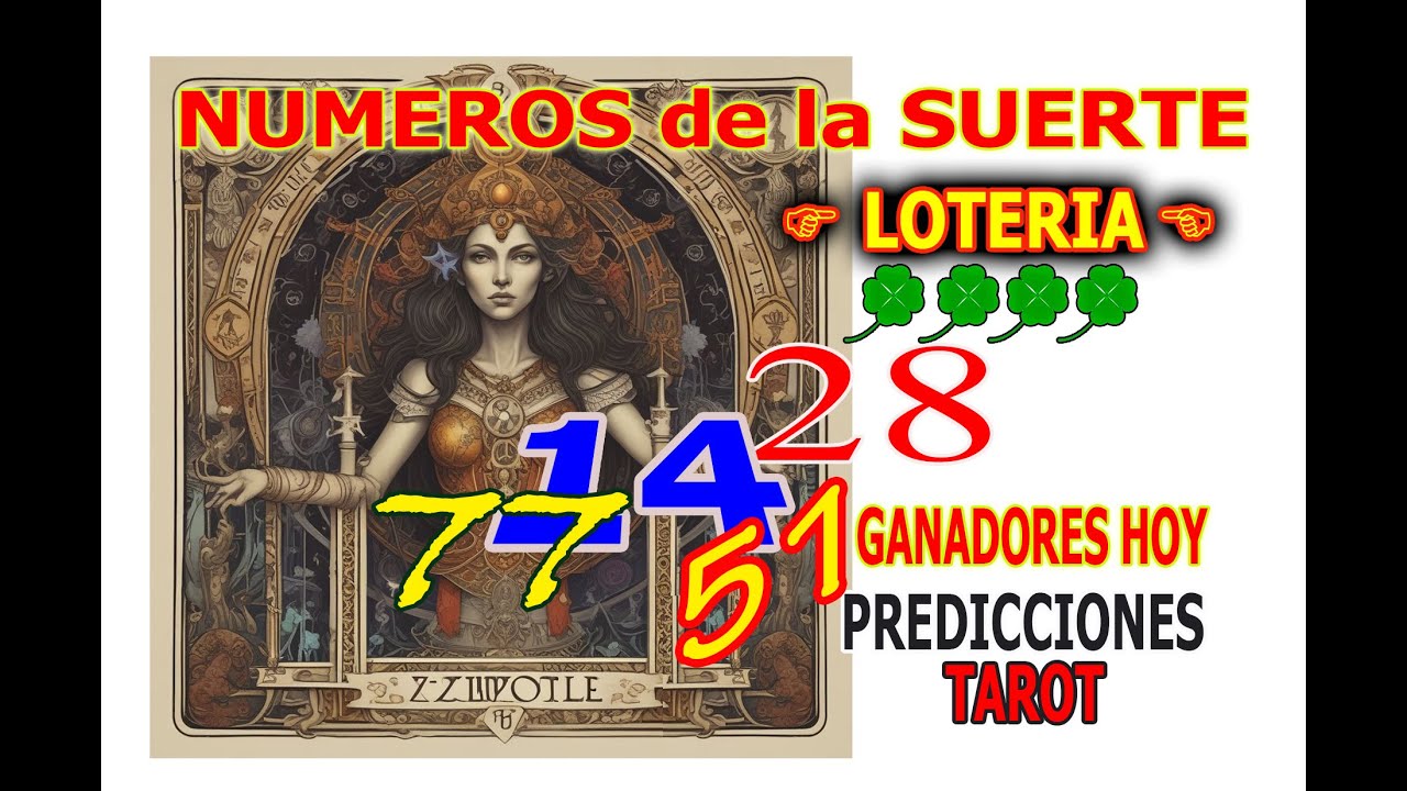 🆕🔮 ️DESCUBRE TU NUMERO DE SUERTE🍀LOS GANADORES DE HOY ️🔮 #