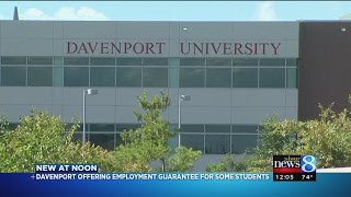 Davenport University reveals employment guarantee