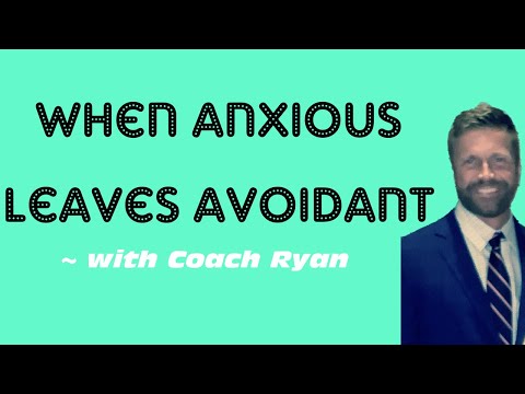 When anxious leaves avoidant
