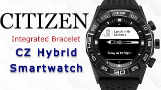 Citizen CZ Smart Hybrid Smartwatch Integrated Bracelet Smartwatch 15 day battery Life screenshot 3