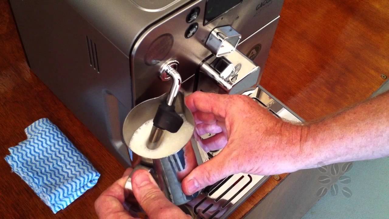 Gaggia Brera 2/3 Making a Coffee YouTube