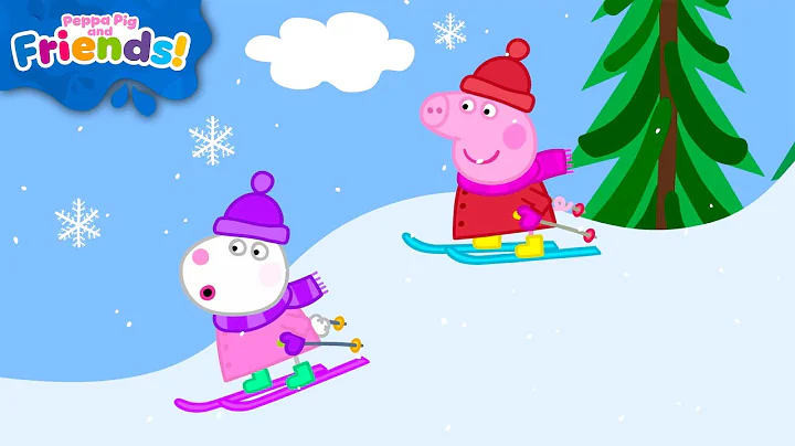 Peppa Pig & Suzy Sheep Go on a SNOWY Ski Adventure! ❄️ Winter Games | Full Episodes | 1 Hour