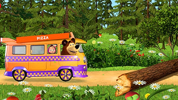 Masha and the Bear Pizzeria Game! Pizza Maker Game (Part 2)