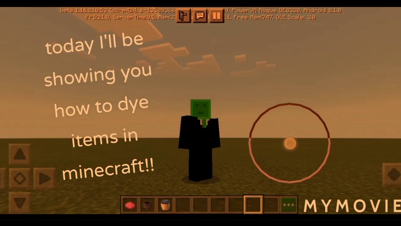 How to dye items in minecraft - YouTube