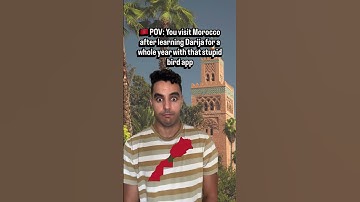 I Spent 1 Year Learning Moroccan Darija… Then I Visited Morocco