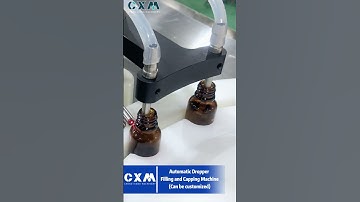 Automatic Dropper Filling and Capping Machine | Dropper Bottle Filling Capping Machine
