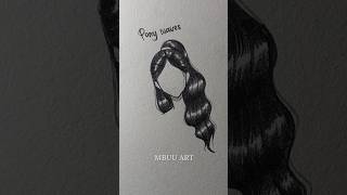How I draw hair style EASY tutorial✏️ #drawing #tutorial #howtodraw #sketch #art #shorts Net Worth