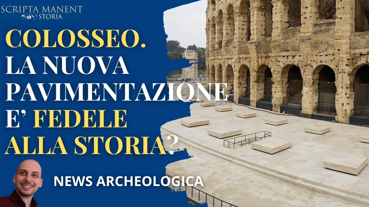 Colosseo: la nuova pavimentazione è davvero fedele alla storia?
