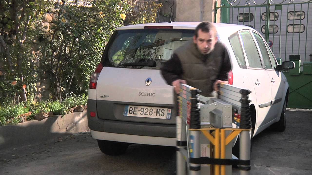 Echafaudage roulant télescopique - Loxam