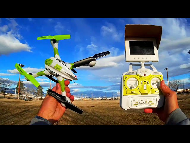 Mount Vesuv kommentar pegs Sky Hawkeye HM1315 FPV Drone Test Flight - YouTube