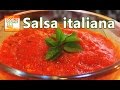 Salsa italiana - Cocina Vegan Fácil