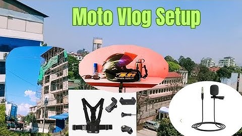 Ultimate Moto Vlog Setup Guide | Start Vlogging Today | Cheapest & Easy