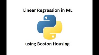 Linear Regression in ML using Boston Housing Dataset