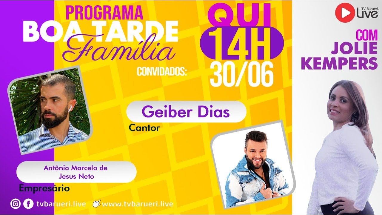 Antônio Marcelo E Geiber Dias | Boa Tarde & Família
