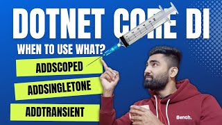 Dotnetcore addscoped vs addtransient vs addsingleton | dotnetcore Dependency Injection | csharp