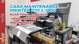 VLOG | CARA MAINTENANCE DTF L1800