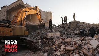 Politics Hampers Efforts To Provide Aid To Earthquake Victims In Northwestern Syria