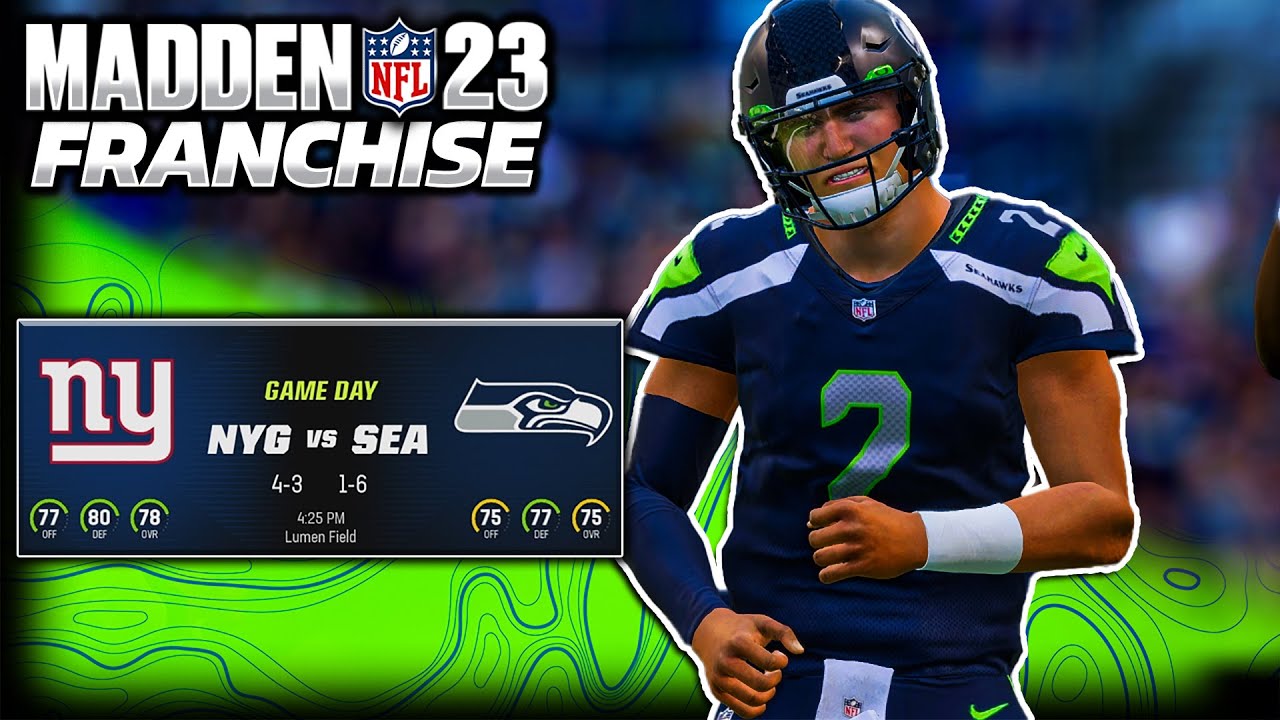 The End of The Line For Drew Lock Madden 23 Seahawks Franchise Mode