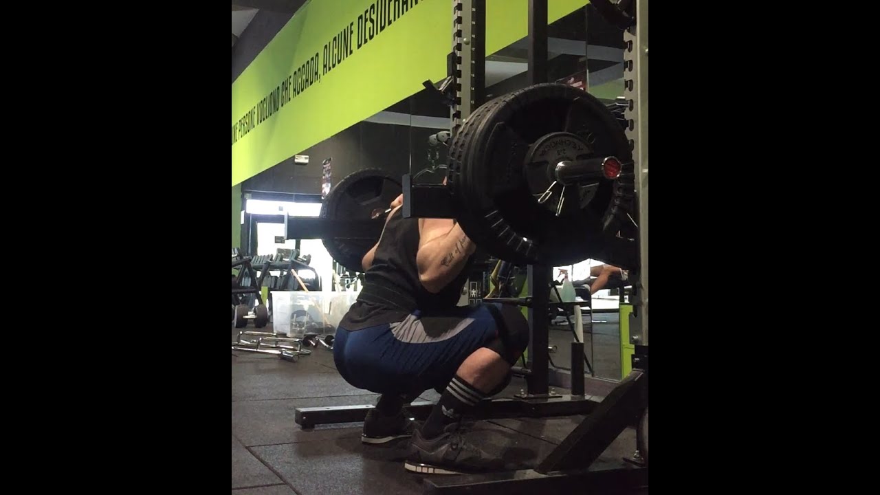 185 KG BACK SQUAT YouTube