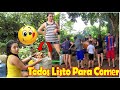 -Todos Listos Para Comer A La Orilla Del Rio Unos Ricos Pollos Asados😋|Un Ambiente Familiar-