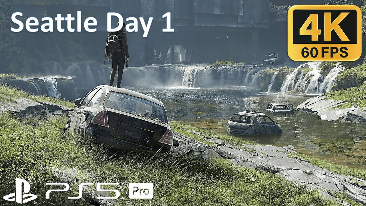 Ellie Seattle Day 1 Full - Last of Us 2 Remastered - No Commentary - Ps5 Pro - 4k 60fps