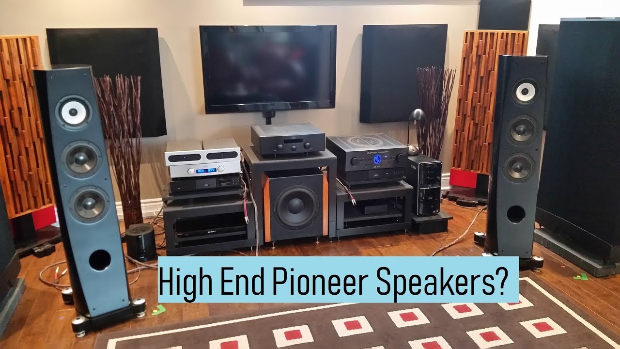 Andrew Jones Pioneer S3ex Speaker In A Treated Room Incredible