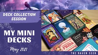 MY DECK COLLECTION: Mini Tarot and Oracle Cards - perfect for us with small hands! 👏🏻🤩