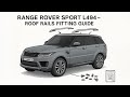 2pcs Fit for Range Rover Evoque 2011-2018 Roof Rails Roof Rack Side