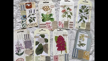 #roxysweeklychallenge | Tutorial | Botanische voorbeeldtags | Week 32