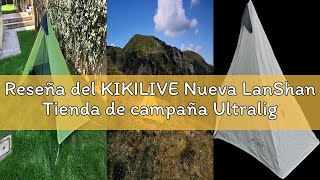 Reseña Del Kikilive Nueva Lanshan Tienda De Campaña Ultraligera Para Uso En Exteriores, Tienda De Tr