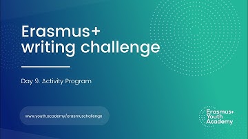 How to make activity program for Erasmus+ KA1 project?
