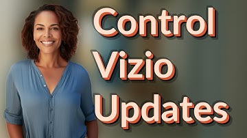 How Can You Manually Control Firmware Updates on a Vizio Smart TV?
