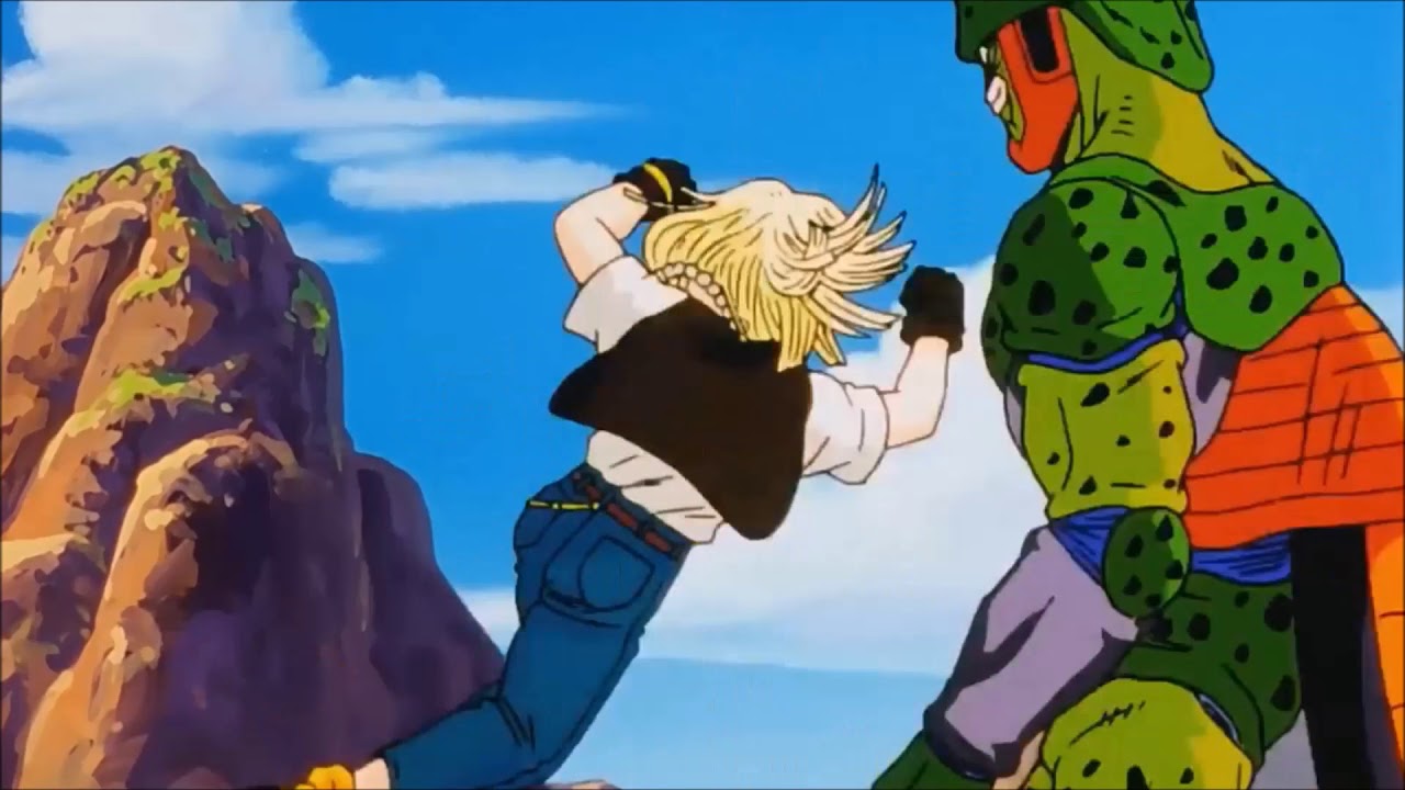 cell, vore, absorb, absorbs, absorbing, absorbed, android 18.