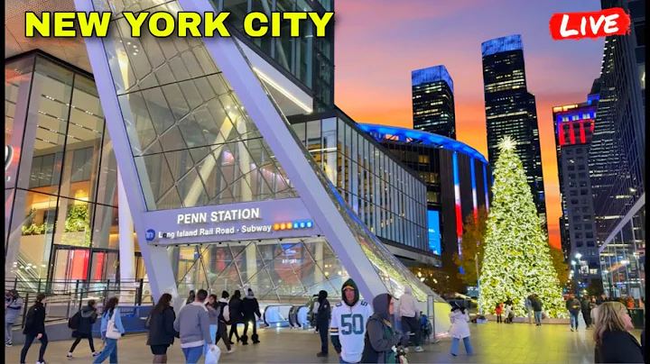 IRL New York City Friday Evening Walk in Manhattan (21st November 2025)