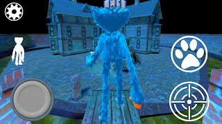 Playing As Huggy Wuggy (Poppy Playtime) In Granny 3 | Ciber Hacker Mod screenshot 4