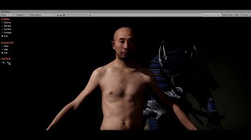 unity3d HDRP skin shader test