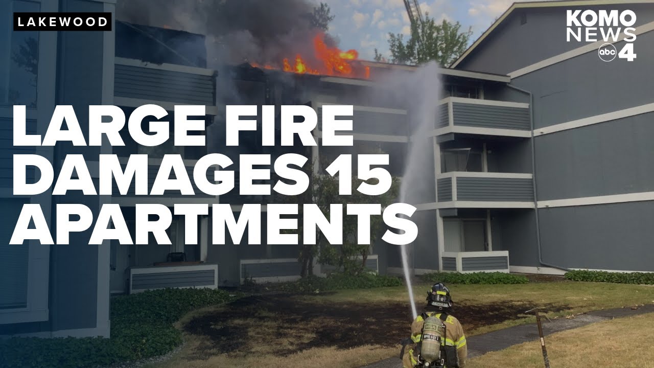 Lakewood fire damaged 15 apartments, forcing 30 people out of their ...