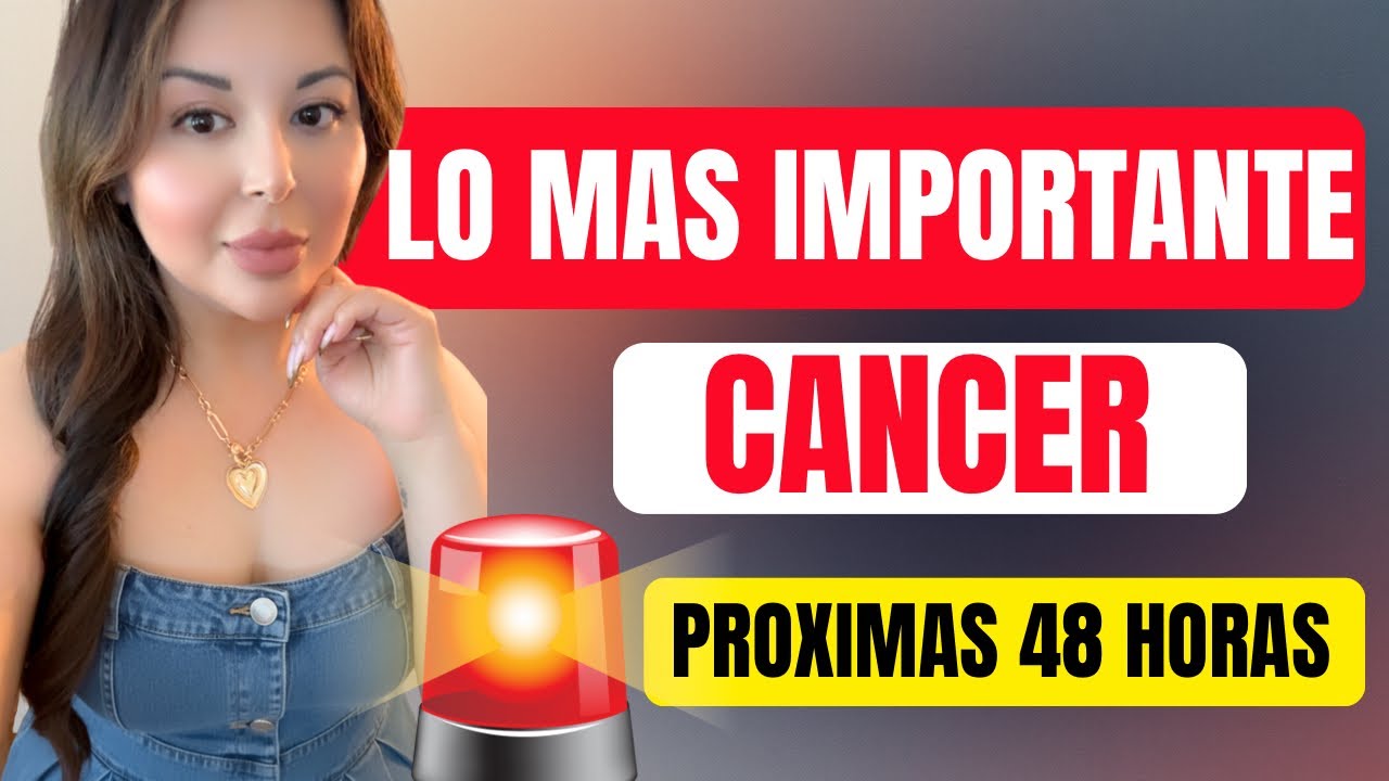 Cáncer ♋️ ¡URGENTE! Una bendición inesperada entra a tu casa en 48 horas. No la ignores ✨