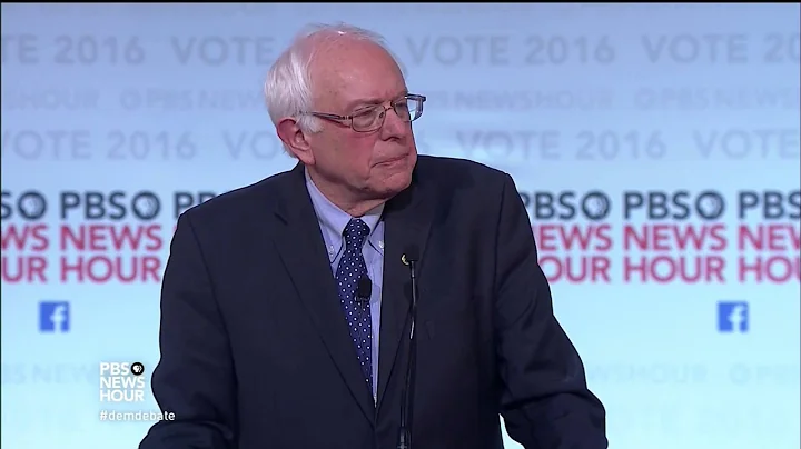 Sen. Bernie Sanders says free college tuition "should be a right"