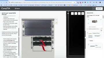 CompTIA 3.2.12 Lab  Install SATA Devices