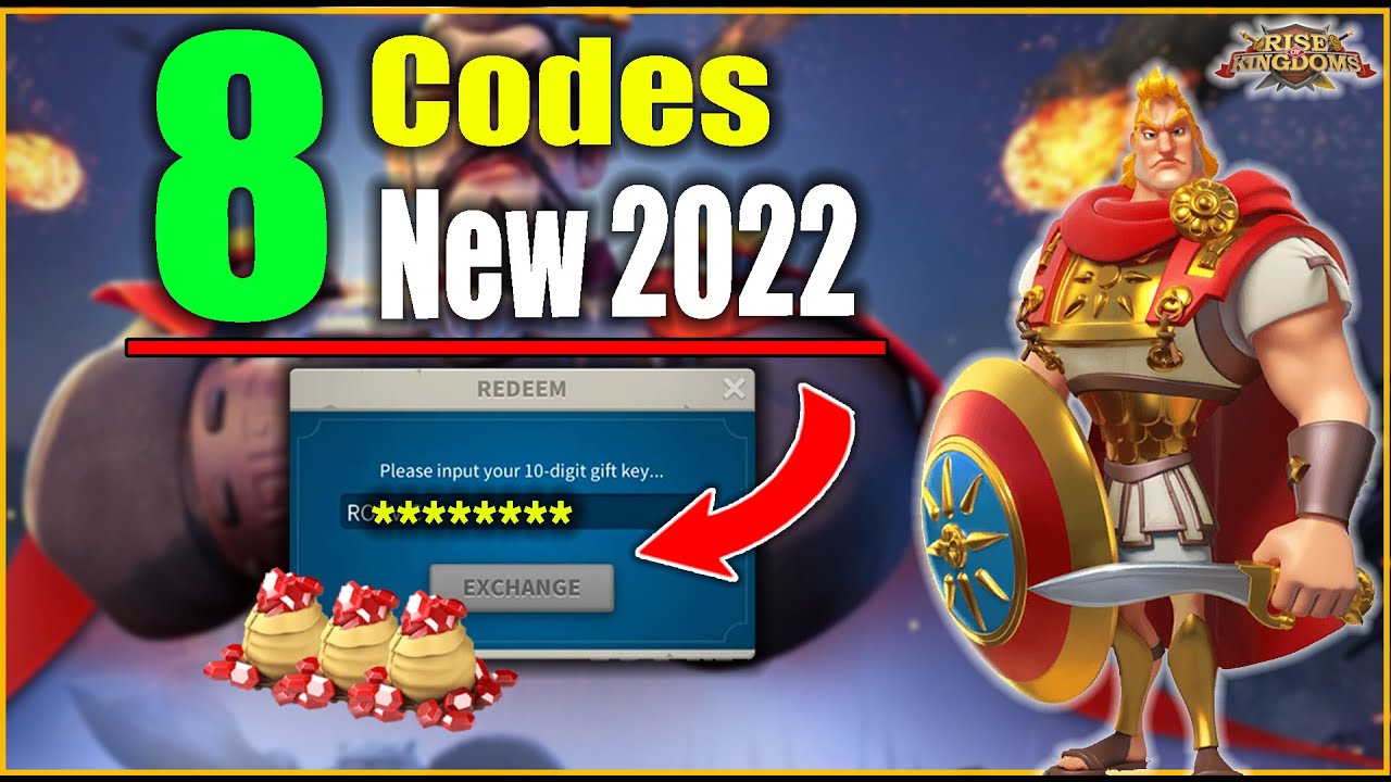 Rise of Kingdoms NEW code ROK New Codes codigos de rise of