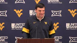 BlueGoldNews.com: WVU Football Neal Brown I 11/5/19